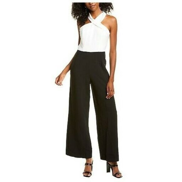 julia jordan Pants - NWT Julia Jordan Halter Neck Jumpsuit Sexy Black W
